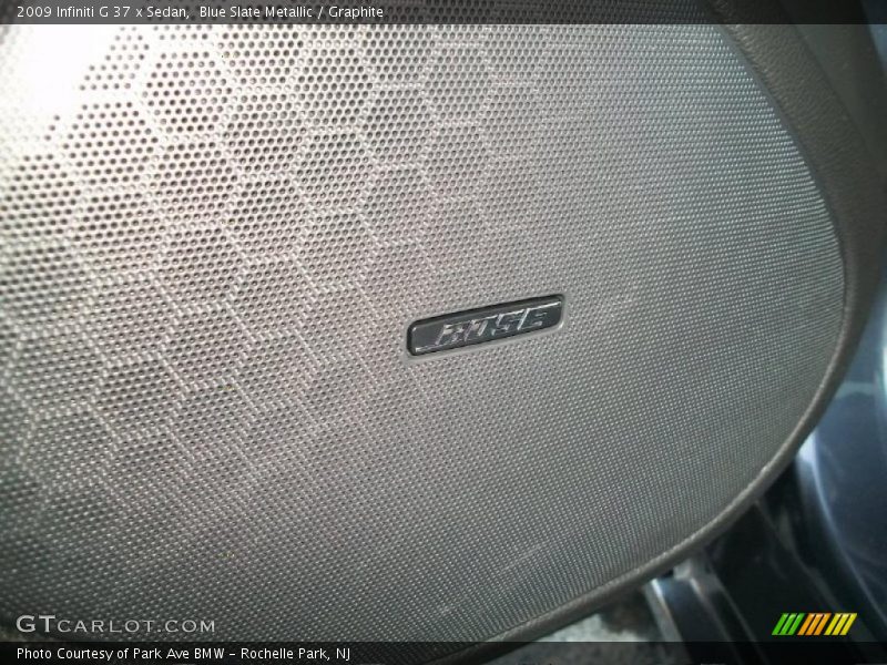 Blue Slate Metallic / Graphite 2009 Infiniti G 37 x Sedan