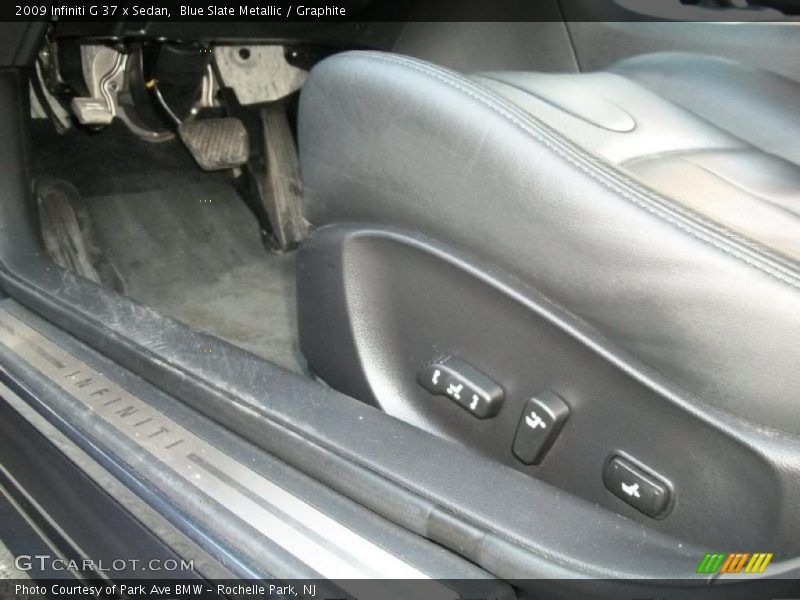 Blue Slate Metallic / Graphite 2009 Infiniti G 37 x Sedan
