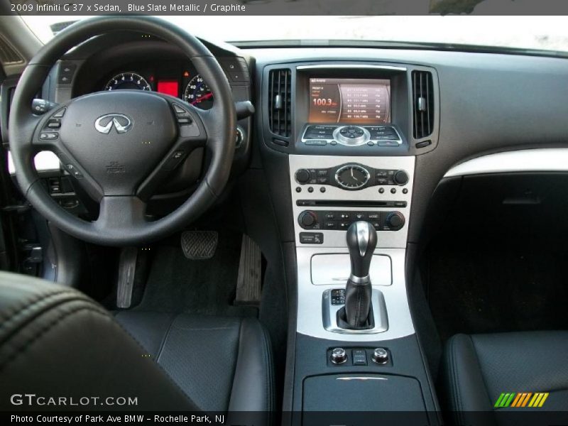Blue Slate Metallic / Graphite 2009 Infiniti G 37 x Sedan