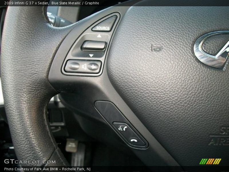 Blue Slate Metallic / Graphite 2009 Infiniti G 37 x Sedan