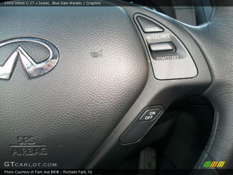Blue Slate Metallic / Graphite 2009 Infiniti G 37 x Sedan