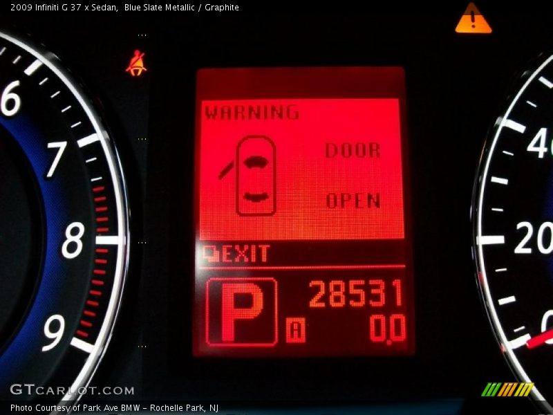 Blue Slate Metallic / Graphite 2009 Infiniti G 37 x Sedan