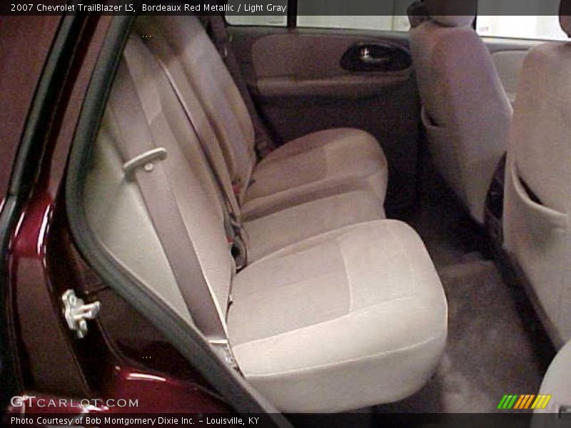 Bordeaux Red Metallic / Light Gray 2007 Chevrolet TrailBlazer LS