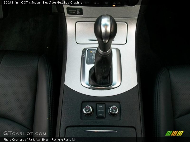 Blue Slate Metallic / Graphite 2009 Infiniti G 37 x Sedan