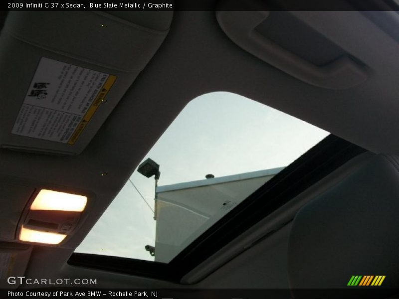 Blue Slate Metallic / Graphite 2009 Infiniti G 37 x Sedan