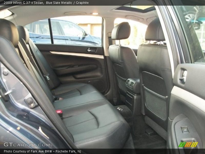 Blue Slate Metallic / Graphite 2009 Infiniti G 37 x Sedan