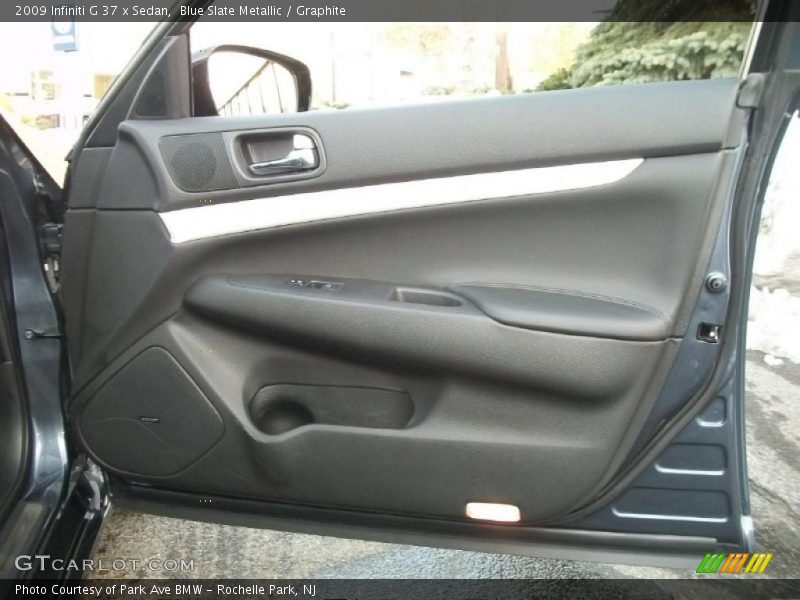 Blue Slate Metallic / Graphite 2009 Infiniti G 37 x Sedan