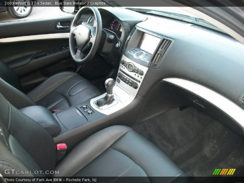 Blue Slate Metallic / Graphite 2009 Infiniti G 37 x Sedan