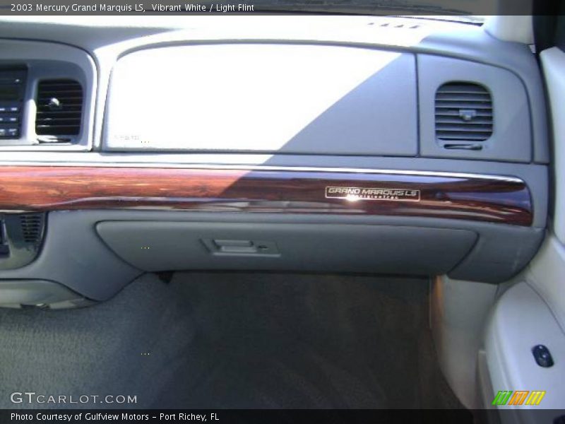 Vibrant White / Light Flint 2003 Mercury Grand Marquis LS