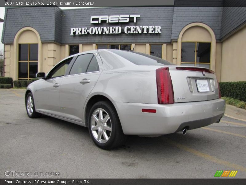 Light Platinum / Light Gray 2007 Cadillac STS V6