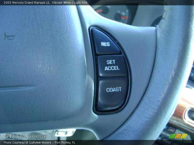 Vibrant White / Light Flint 2003 Mercury Grand Marquis LS