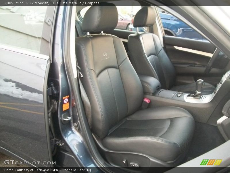 Blue Slate Metallic / Graphite 2009 Infiniti G 37 x Sedan