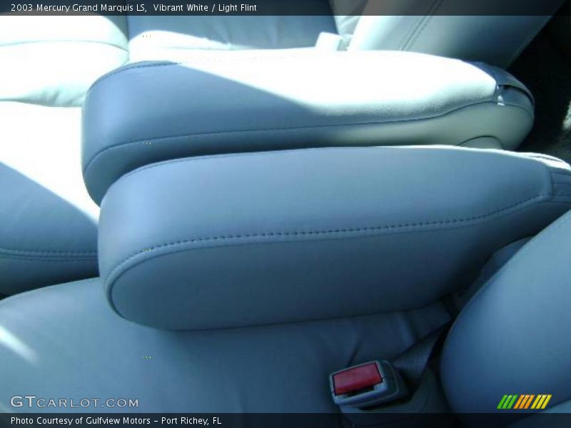 Vibrant White / Light Flint 2003 Mercury Grand Marquis LS