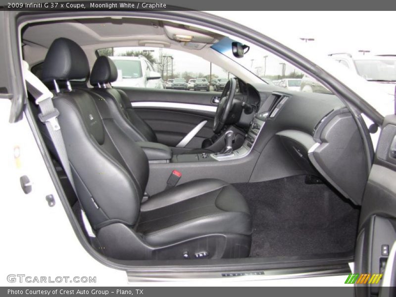  2009 G 37 x Coupe Graphite Interior