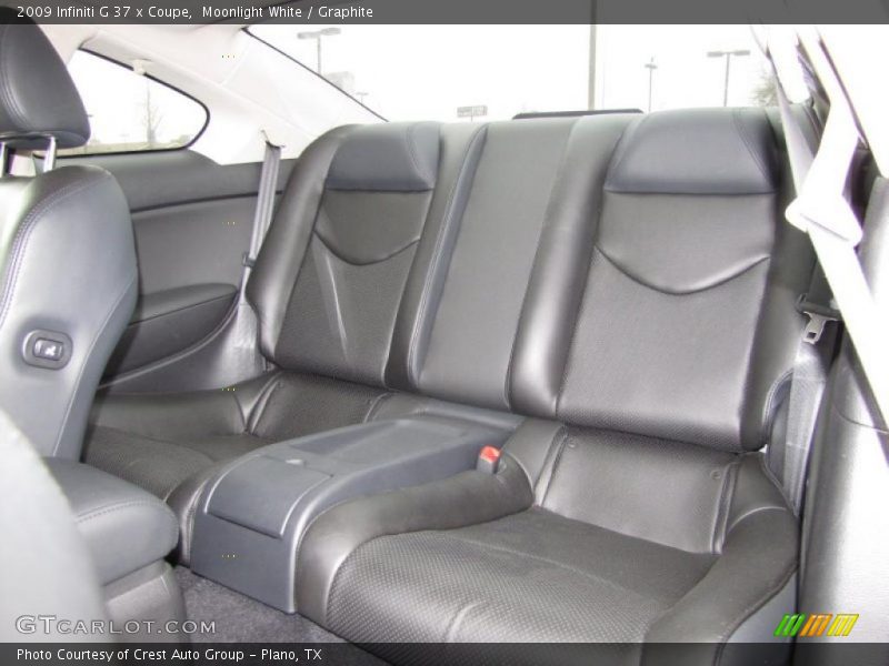 2009 G 37 x Coupe Graphite Interior
