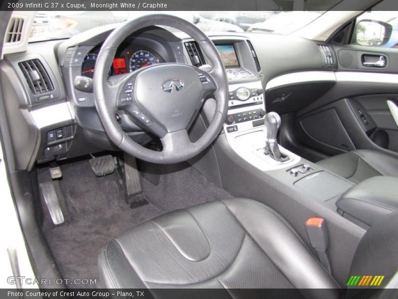 Graphite Interior - 2009 G 37 x Coupe 