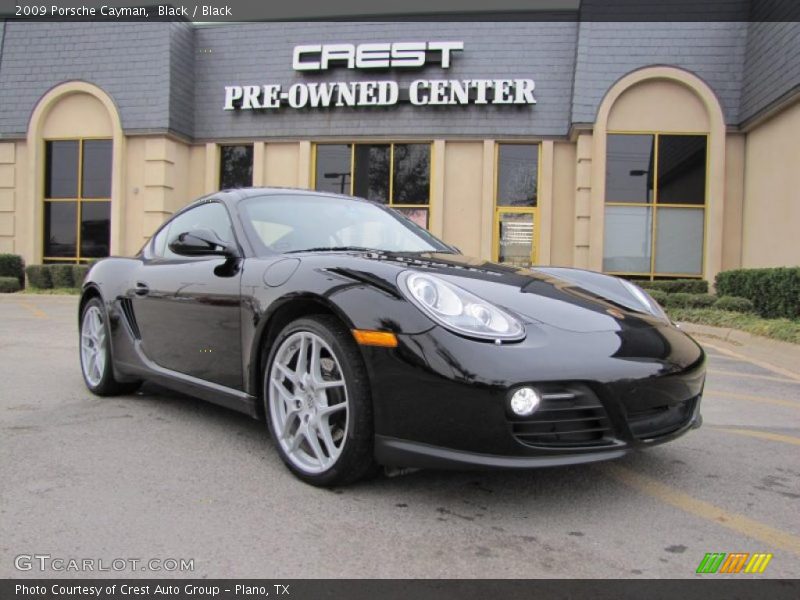 Black / Black 2009 Porsche Cayman