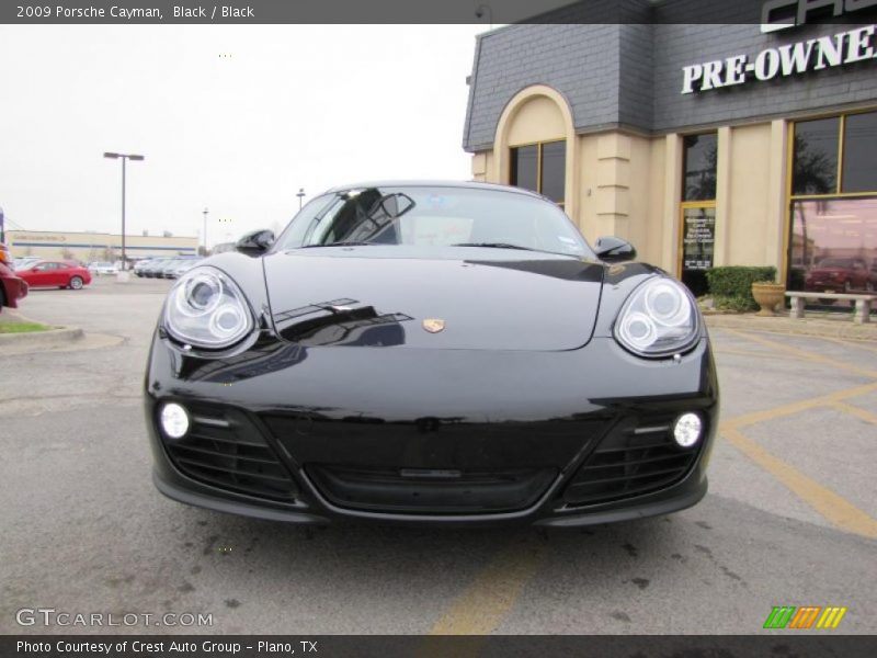 Black / Black 2009 Porsche Cayman