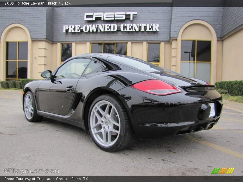 Black / Black 2009 Porsche Cayman
