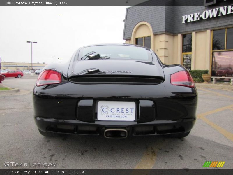 Black / Black 2009 Porsche Cayman