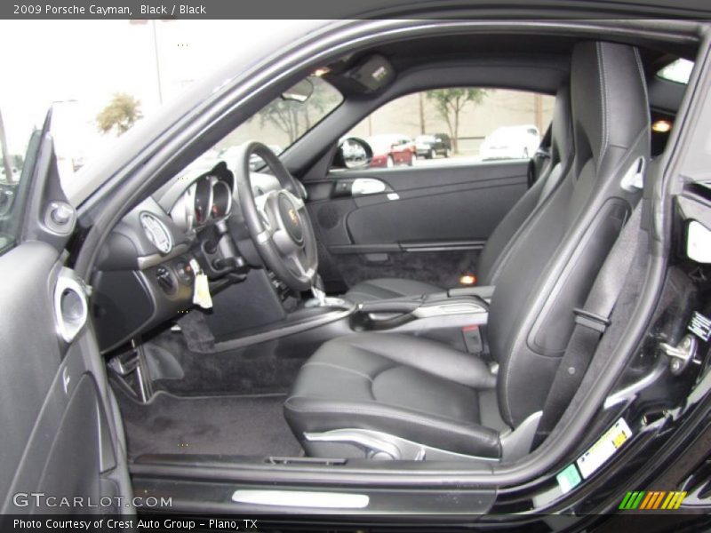  2009 Cayman  Black Interior