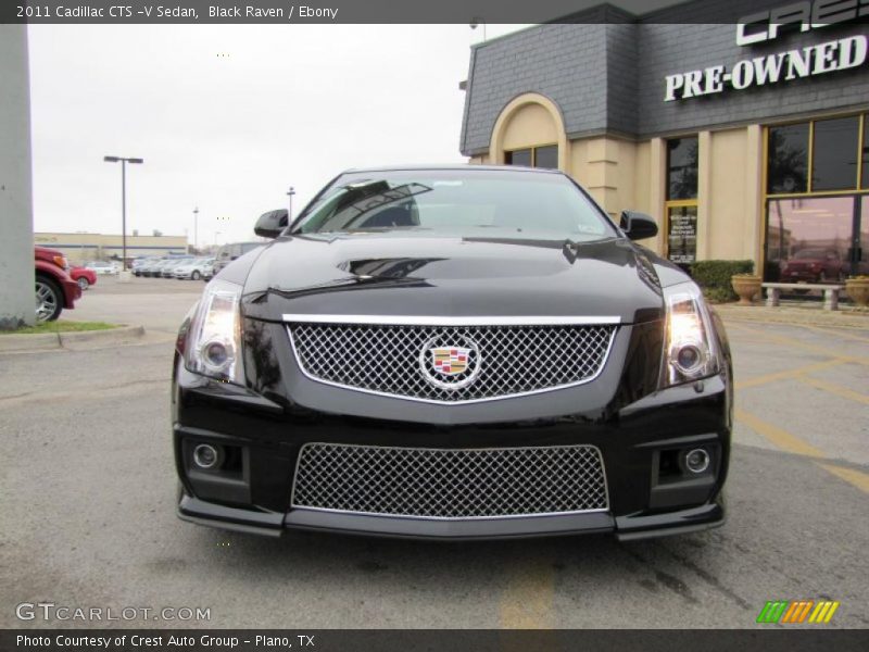 Black Raven / Ebony 2011 Cadillac CTS -V Sedan