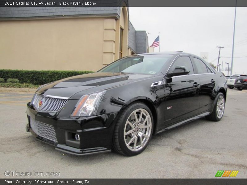 Front 3/4 View of 2011 CTS -V Sedan