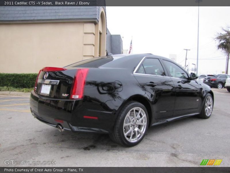 Black Raven / Ebony 2011 Cadillac CTS -V Sedan