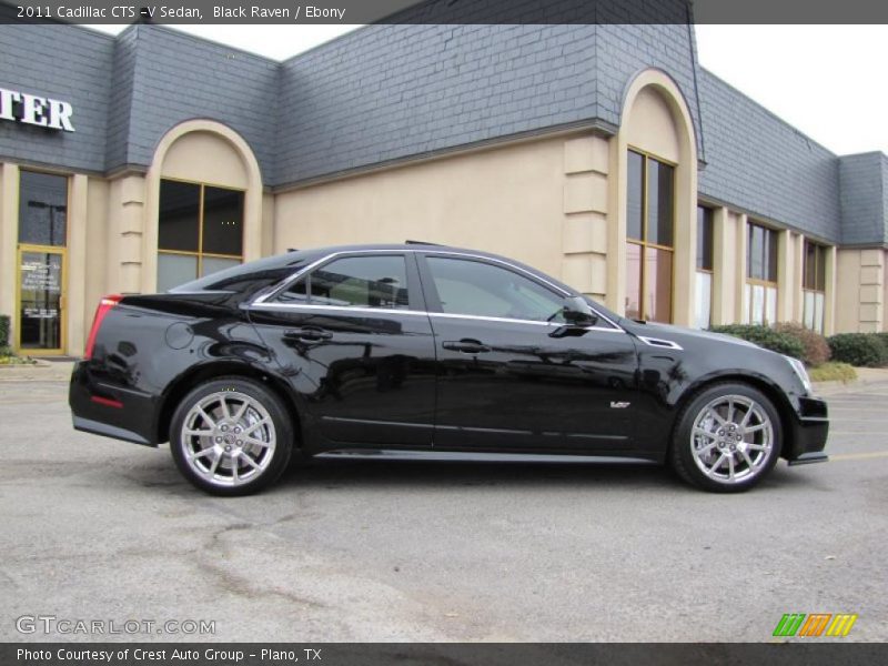 Black Raven / Ebony 2011 Cadillac CTS -V Sedan