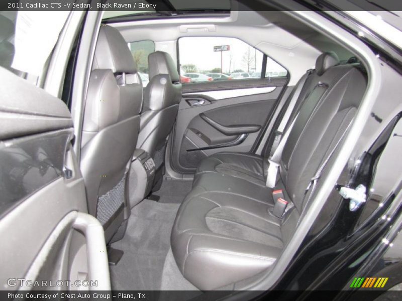  2011 CTS -V Sedan Ebony Interior