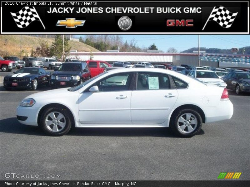 Summit White / Neutral 2010 Chevrolet Impala LT