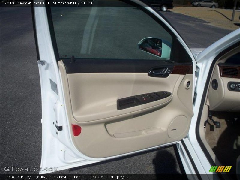 Summit White / Neutral 2010 Chevrolet Impala LT