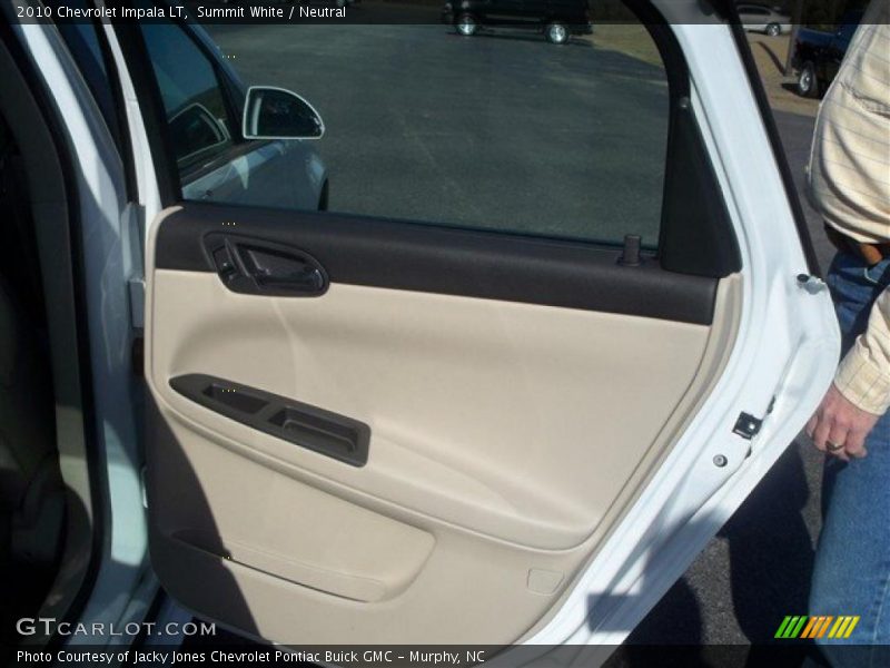 Summit White / Neutral 2010 Chevrolet Impala LT