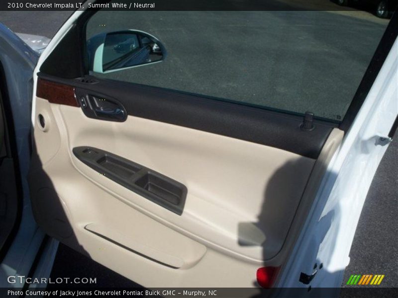 Summit White / Neutral 2010 Chevrolet Impala LT