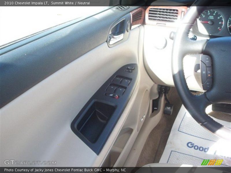 Summit White / Neutral 2010 Chevrolet Impala LT