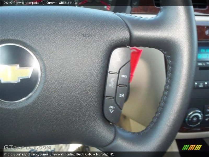 Summit White / Neutral 2010 Chevrolet Impala LT