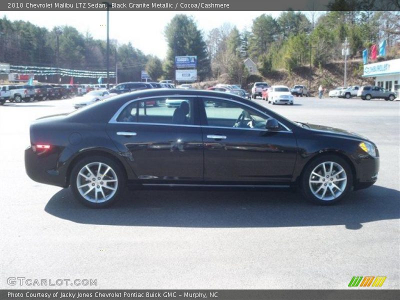 Black Granite Metallic / Cocoa/Cashmere 2010 Chevrolet Malibu LTZ Sedan