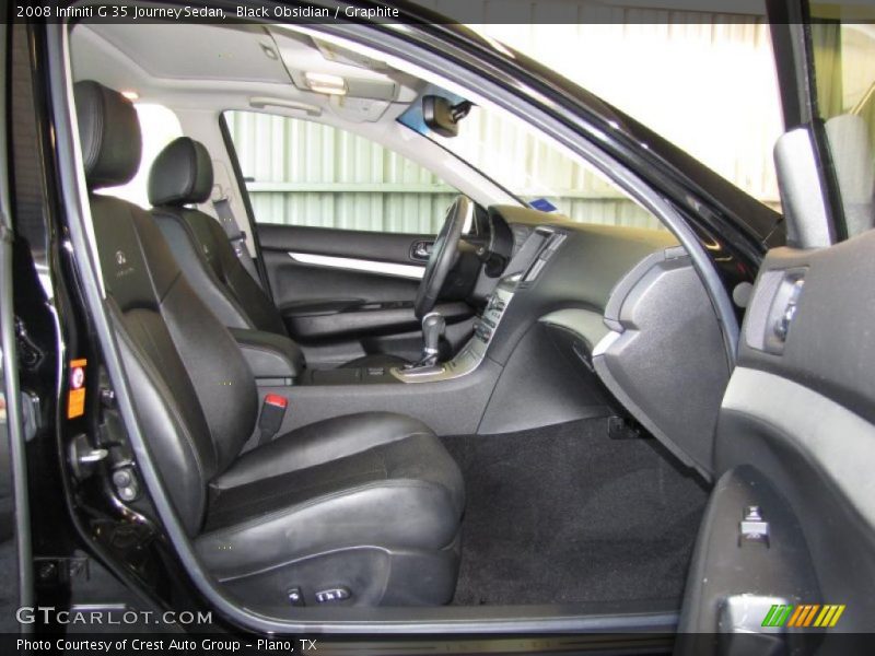 Black Obsidian / Graphite 2008 Infiniti G 35 Journey Sedan