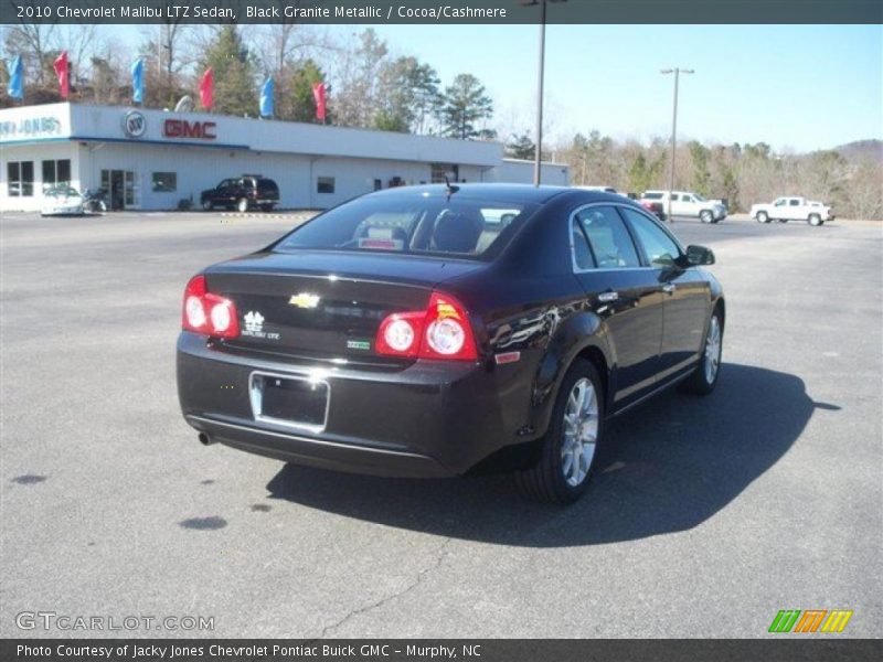 Black Granite Metallic / Cocoa/Cashmere 2010 Chevrolet Malibu LTZ Sedan