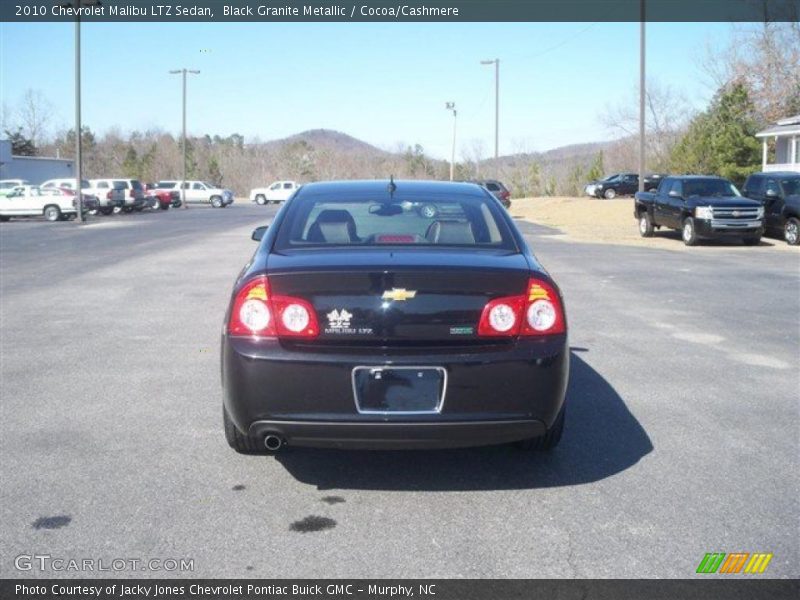 Black Granite Metallic / Cocoa/Cashmere 2010 Chevrolet Malibu LTZ Sedan