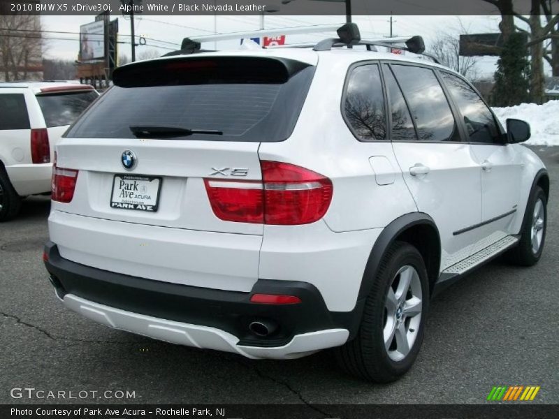  2010 X5 xDrive30i Alpine White