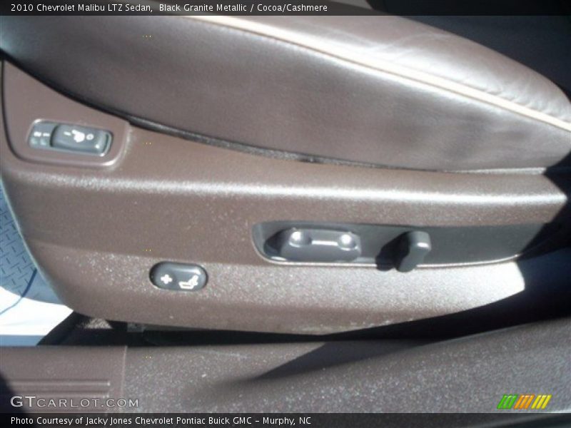 Black Granite Metallic / Cocoa/Cashmere 2010 Chevrolet Malibu LTZ Sedan