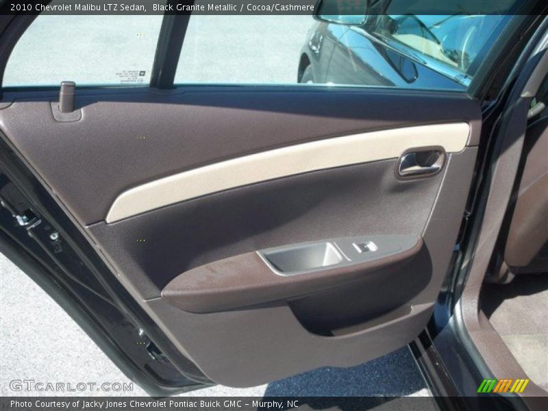 Black Granite Metallic / Cocoa/Cashmere 2010 Chevrolet Malibu LTZ Sedan