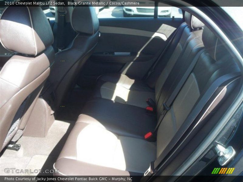 Black Granite Metallic / Cocoa/Cashmere 2010 Chevrolet Malibu LTZ Sedan