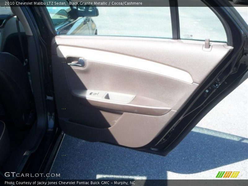 Black Granite Metallic / Cocoa/Cashmere 2010 Chevrolet Malibu LTZ Sedan