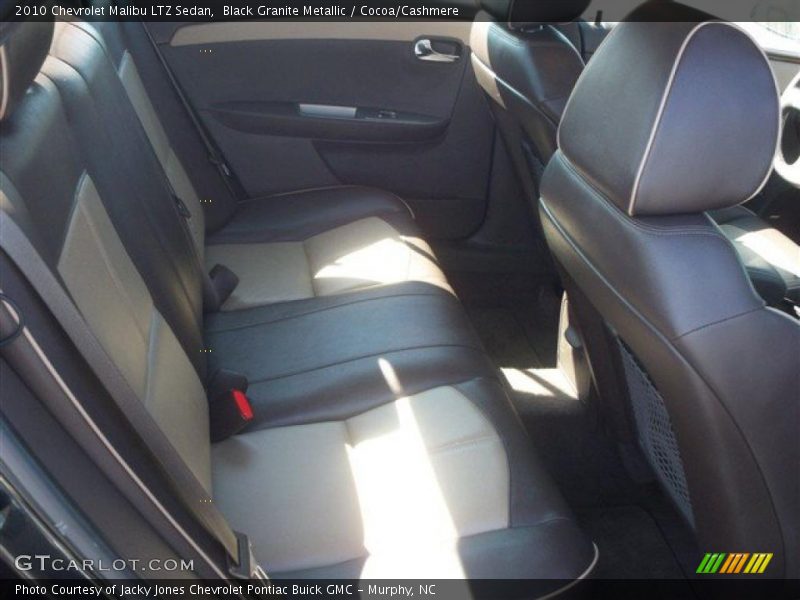 Black Granite Metallic / Cocoa/Cashmere 2010 Chevrolet Malibu LTZ Sedan