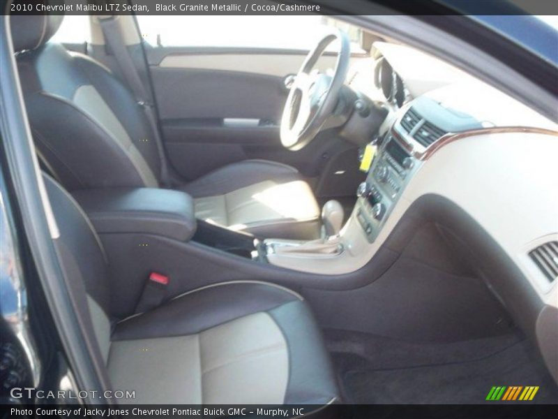 Black Granite Metallic / Cocoa/Cashmere 2010 Chevrolet Malibu LTZ Sedan