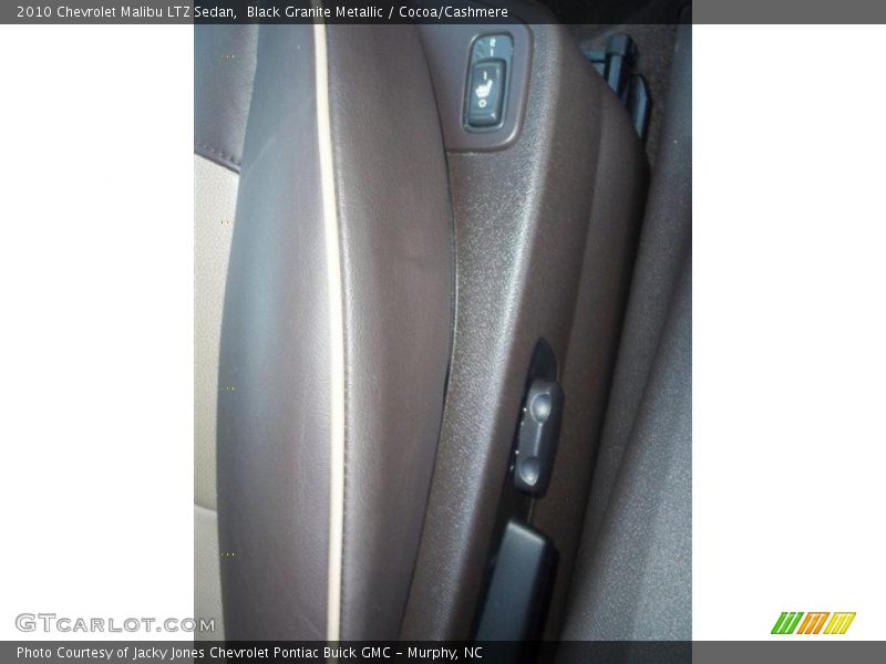 Black Granite Metallic / Cocoa/Cashmere 2010 Chevrolet Malibu LTZ Sedan
