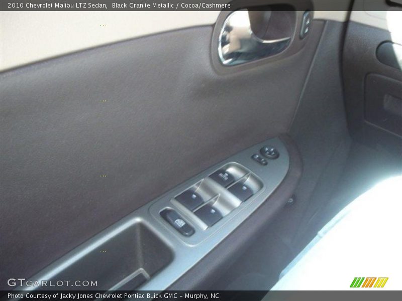 Black Granite Metallic / Cocoa/Cashmere 2010 Chevrolet Malibu LTZ Sedan