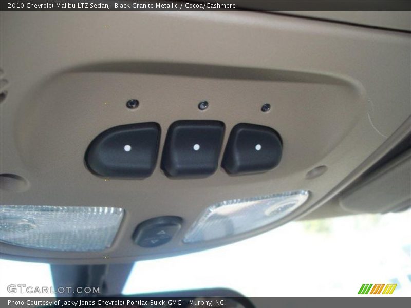 Black Granite Metallic / Cocoa/Cashmere 2010 Chevrolet Malibu LTZ Sedan